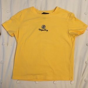 “Whoopsie Daisy” crop tee